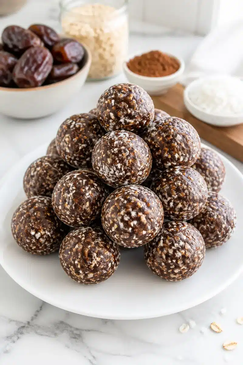 no bake chocolate coconut date ball snack 2026 06 20 160116
