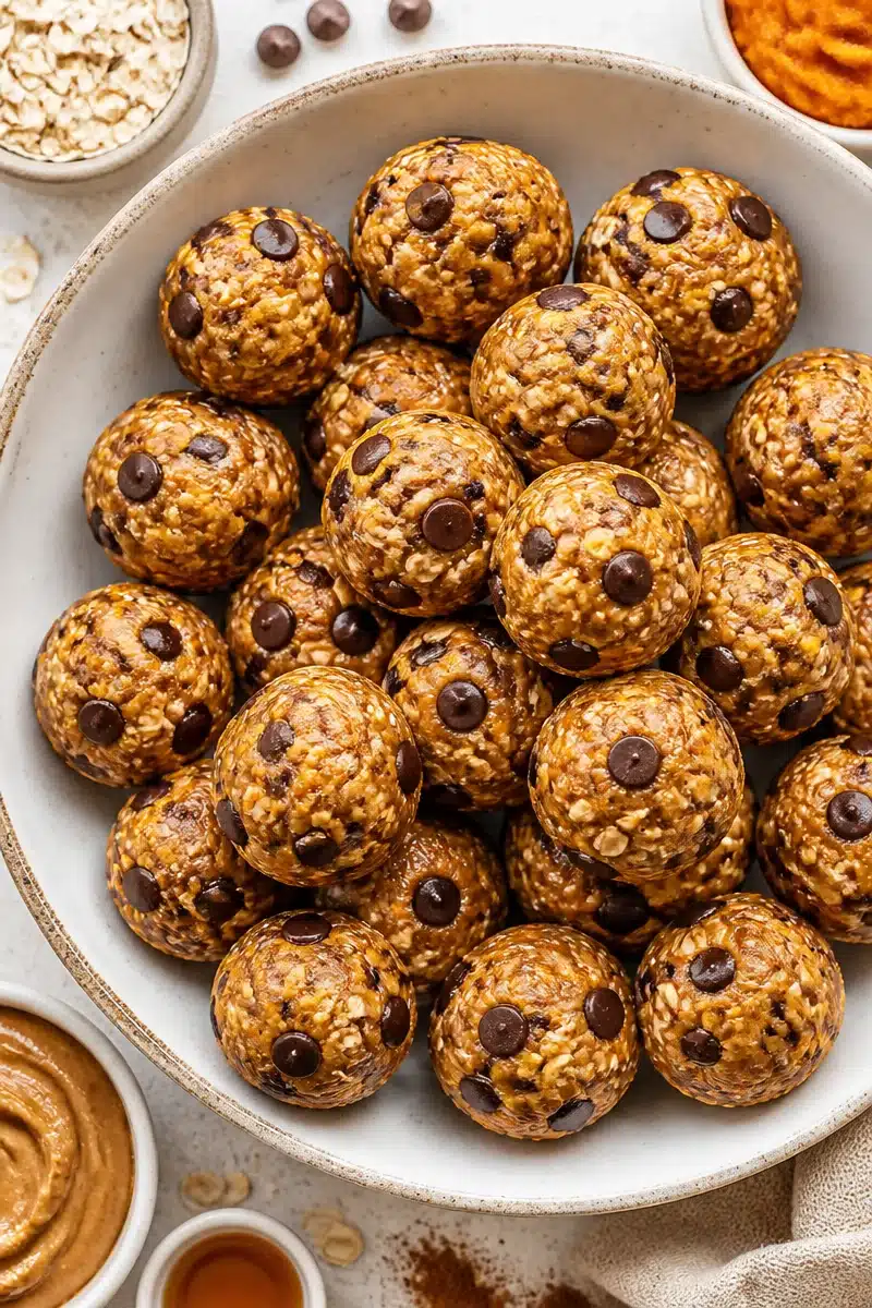 No Bake Pumpkin Chocolate Chip Bites no bake pumpkin chocolate chip bites 2026 06 23 045627 2