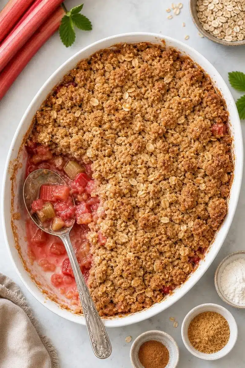 oatmeal crumble rhubarb crisp 2026 06 14 184628