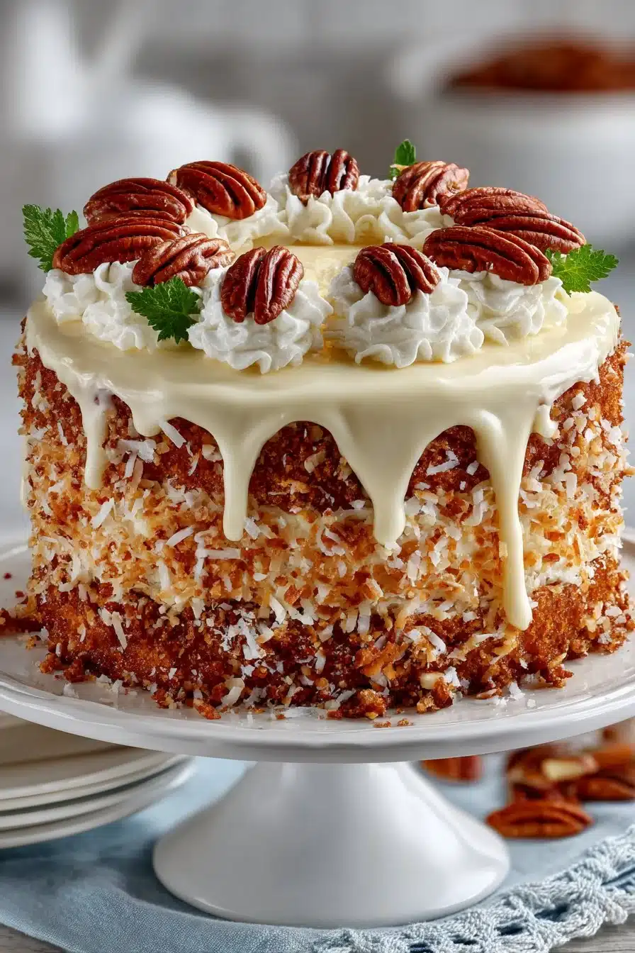 Old Fashioned Coconut Pecan White German Chocolate Cake old fashioned coconut pecan white german chocolate 2026 06 11 021720 2