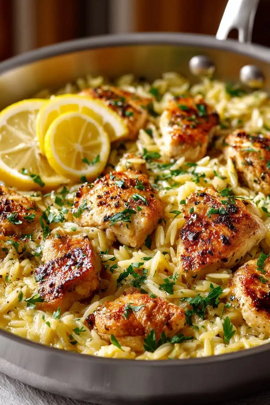 One Pan Garlic Butter Lemon Orzo Chicken one pan garlic butter lemon orzo chicken 2026 06 06 023956 2
