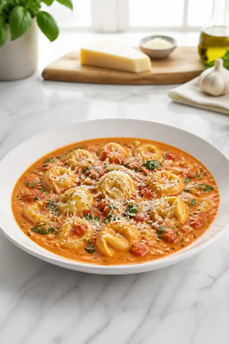 One Pot Creamy Tomato Basil Tortellini Soup one pot creamy tomato basil tortellini soup 2026 06 28 080648