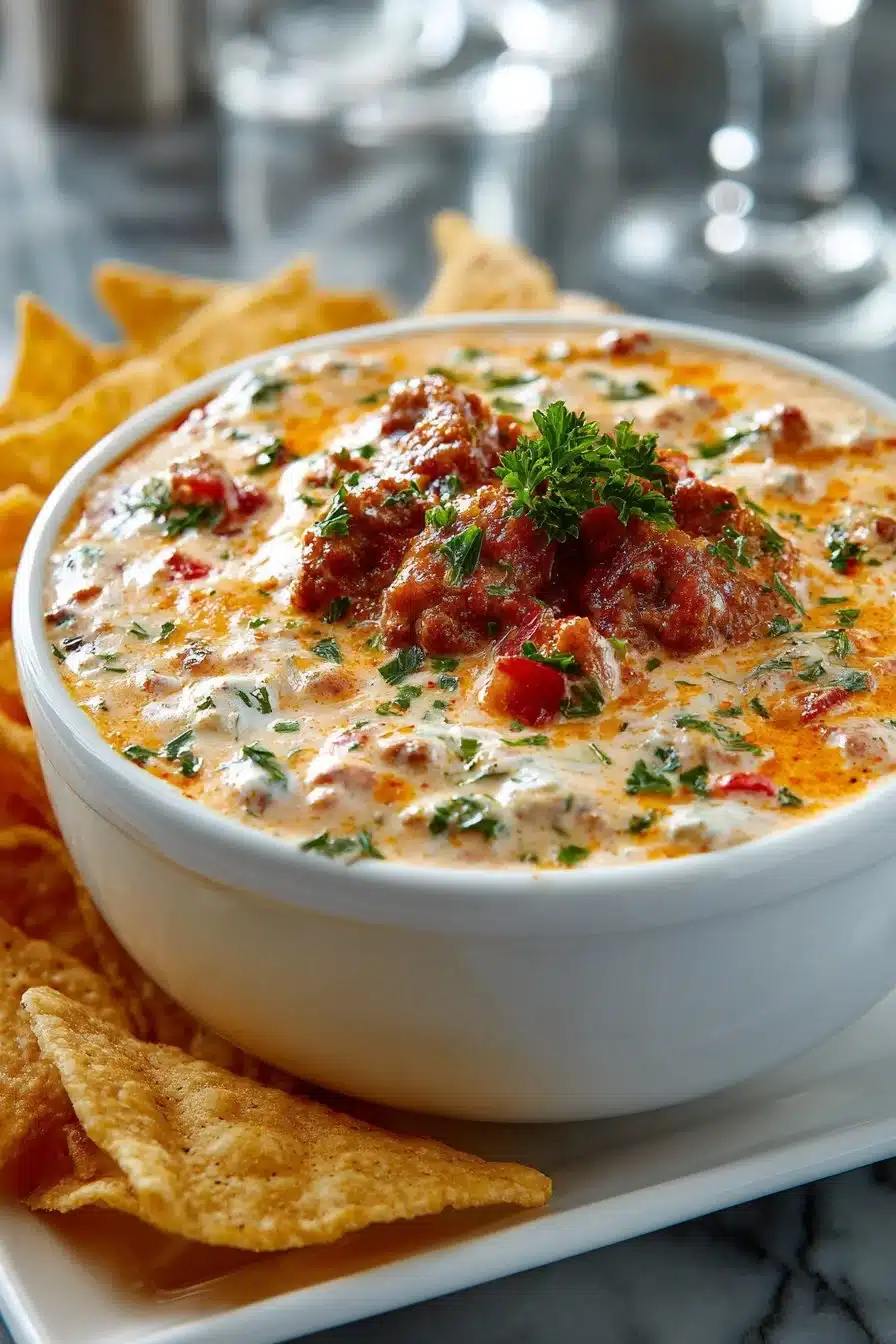 Party Favorite Spicy Sausage Rotel Dip party favorite spicy sausage rotel dip 2026 06 10 025116