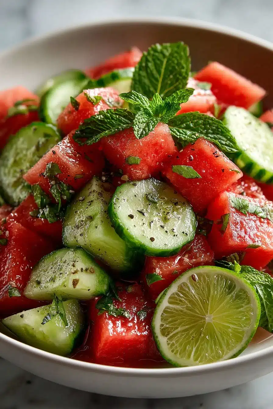 Quick 5 Minute Cucumber Watermelon Salad with Lime quick 5 minute cucumber watermelon salad with lime 2026 06 05 033634