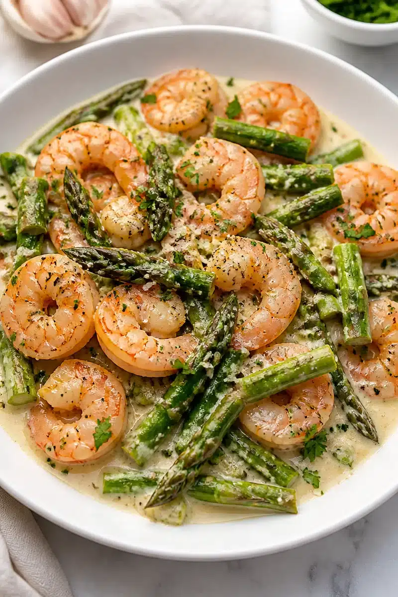 quick creamy garlic butter shrimp and asparagus 2026 06 28 022437 2