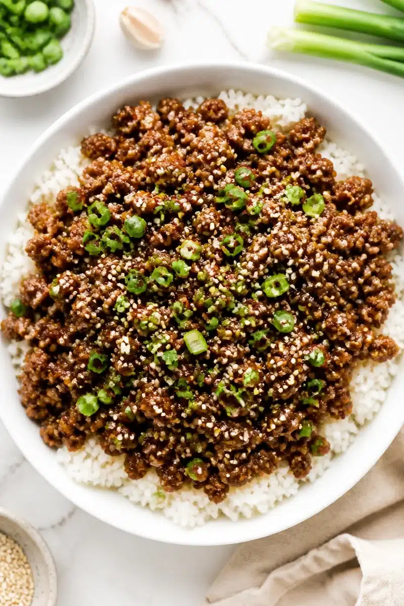 Quick Ground Beef Korean Rice Bowl quick ground beef korean rice bowl 2026 06 18 042448 2