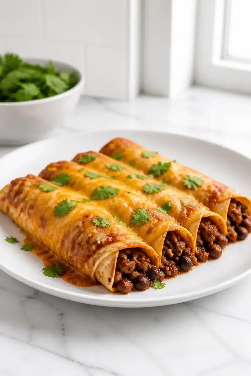 quick ground turkey black bean enchiladas 2026 06 23 045747