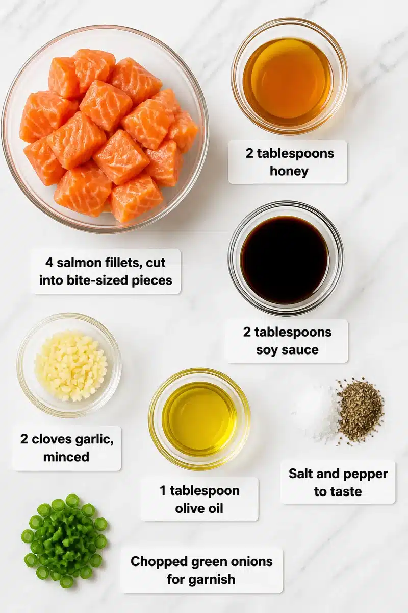 Quick Honey Garlic Salmon Bite Recipe quick honey garlic salmon bite recipe 2026 06 19 031301 3