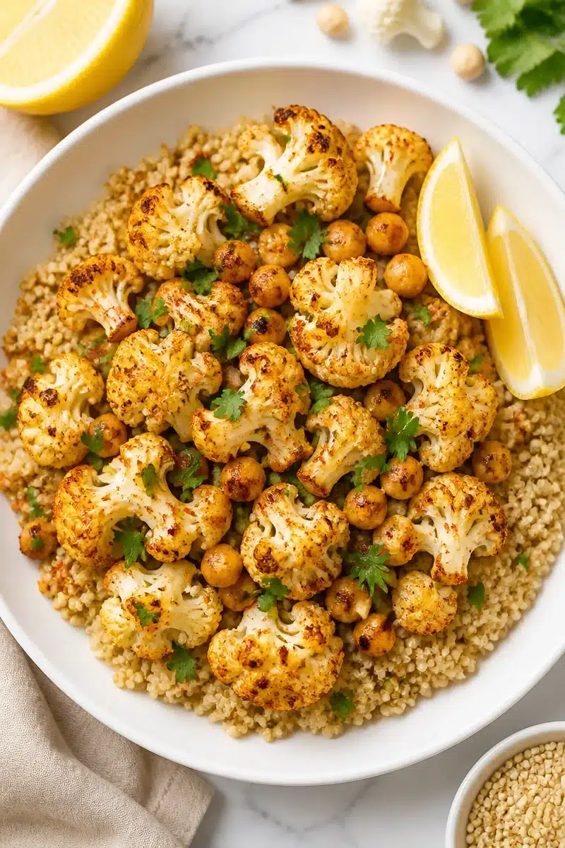 Quick Roasted Cauliflower And Chickpea Quinoa Bowl quick roasted cauliflower and chickpea quinoa bowl 2026 06 29 192522 2