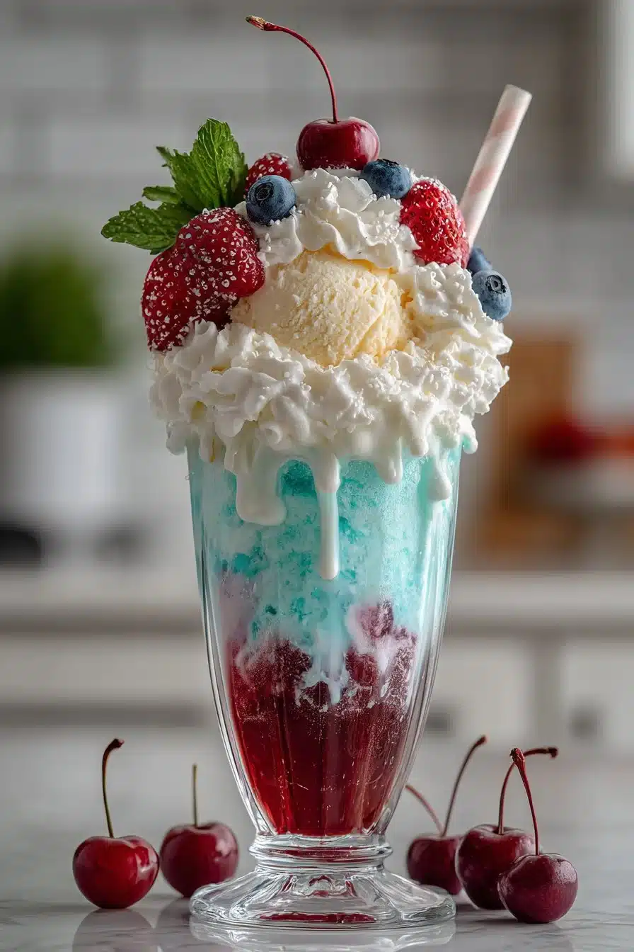 Red White and Blue Cherry Vanilla Ice Cream Float red white and blue cherry vanilla ice cream float 2026 06 02 040928