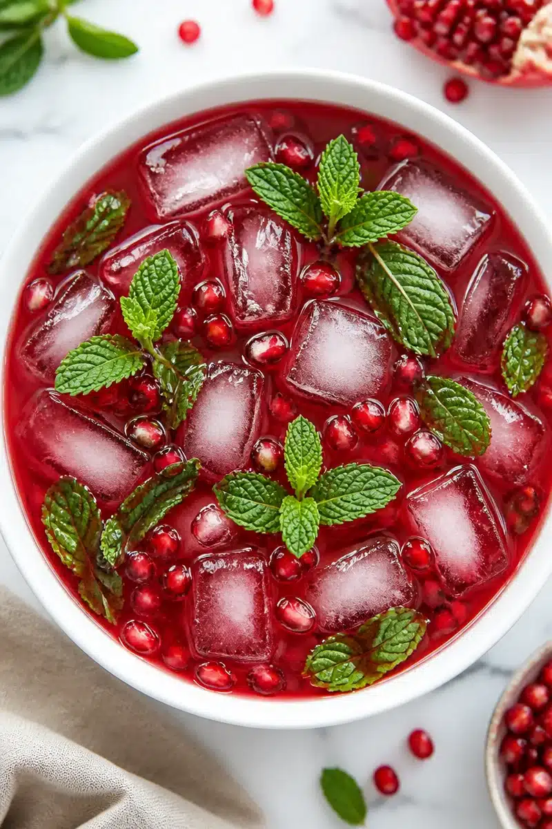 Refreshing Pomegranate Mint Iced Green Tea refreshing pomegranate mint iced green tea 2026 06 24 170100 2