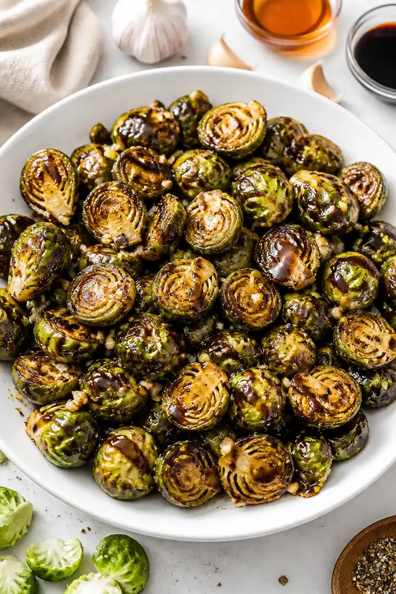 Roasted Brussels Sprouts With Maple Balsamic Glaze roasted brussels sprouts with maple balsamic glaze 2026 06 29 192134 2