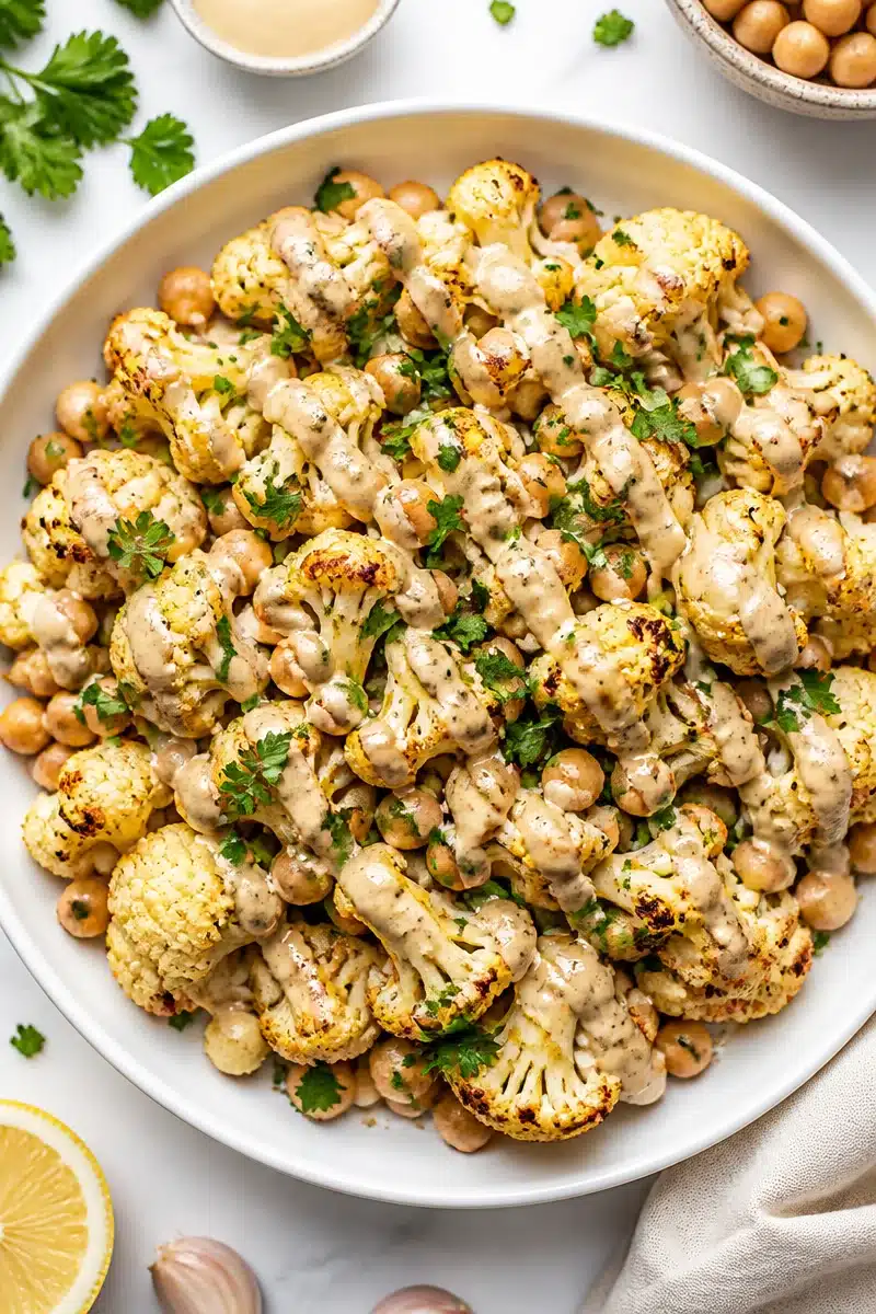 Roasted Cauliflower Chickpea Tahini Salad roasted cauliflower chickpea tahini salad 2026 06 20 160158 2