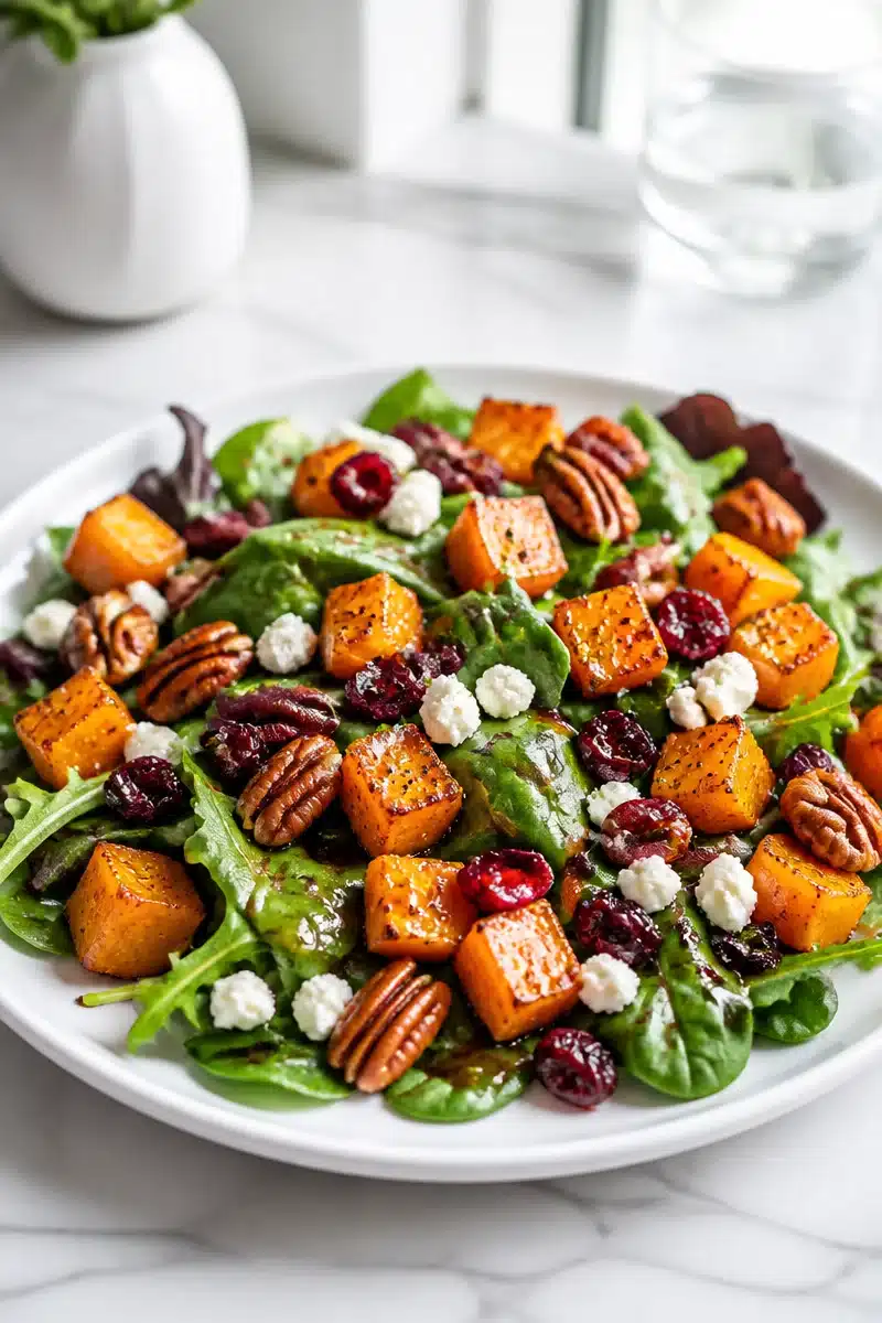 Roasted Maple Butternut Squash And Pecan Salad roasted maple butternut squash and pecan salad 2026 06 23 051201