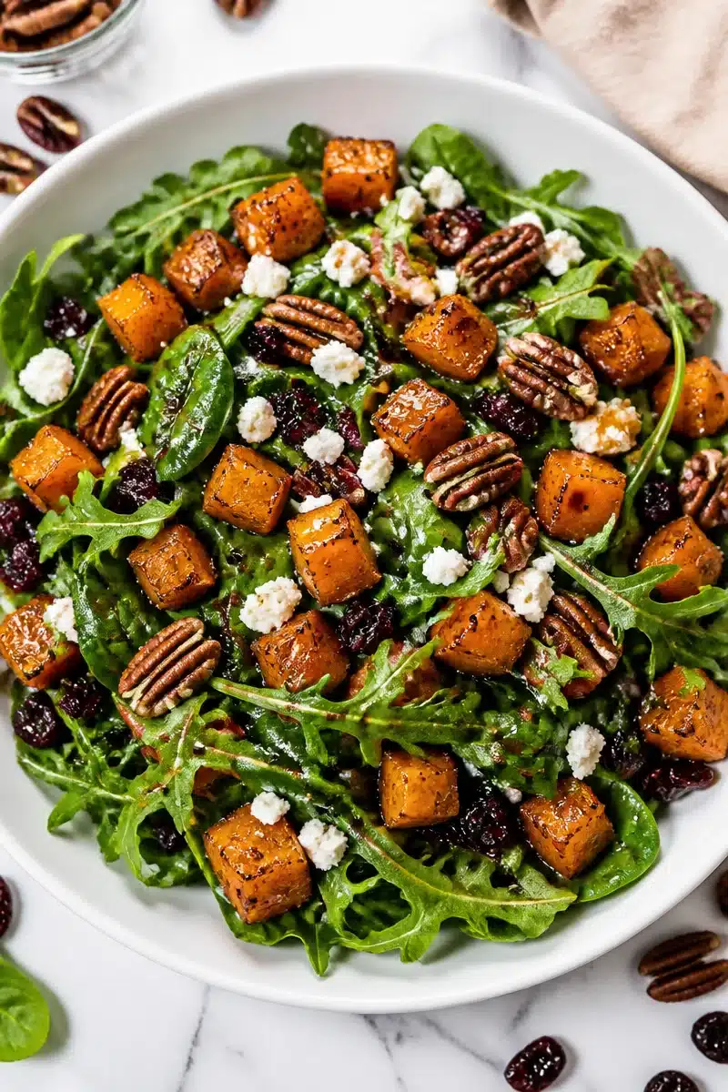 Roasted Maple Butternut Squash And Pecan Salad roasted maple butternut squash and pecan salad 2026 06 23 051228 2