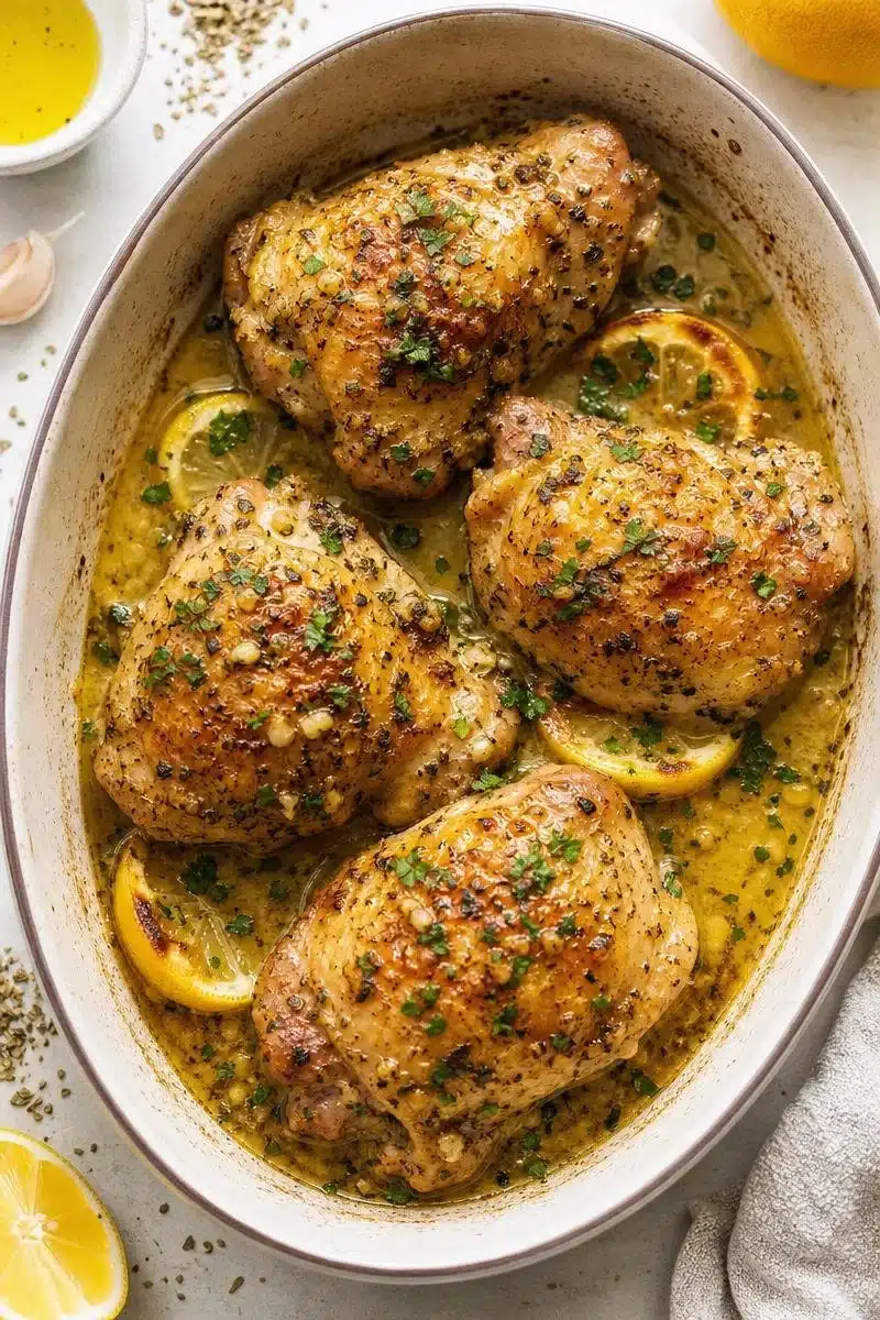 Rustic Oven Baked Lemon Greek Chicken rustic oven baked lemon greek chicken 2026 06 16 034209