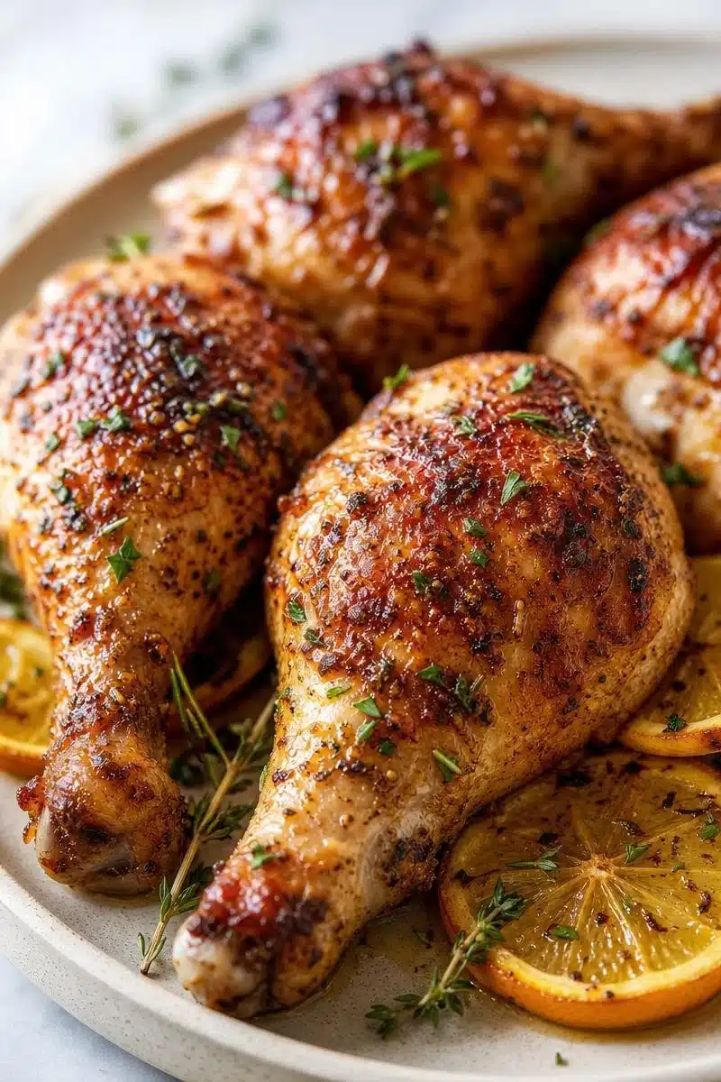 Rustic Oven Roasted Chicken Leg Recipe rustic oven roasted chicken leg recipe 2026 06 15 162414 2