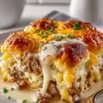 sausage biscuits and gravy breakfast casserole 2026 06 07 044059 683x1024 1