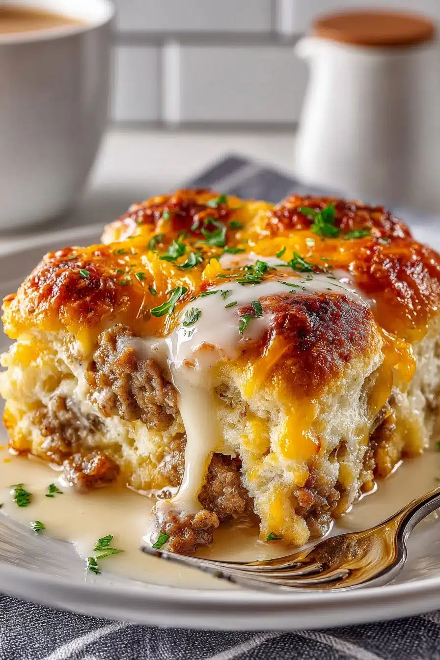 sausage biscuits and gravy breakfast casserole 2026 06 07 044153 2