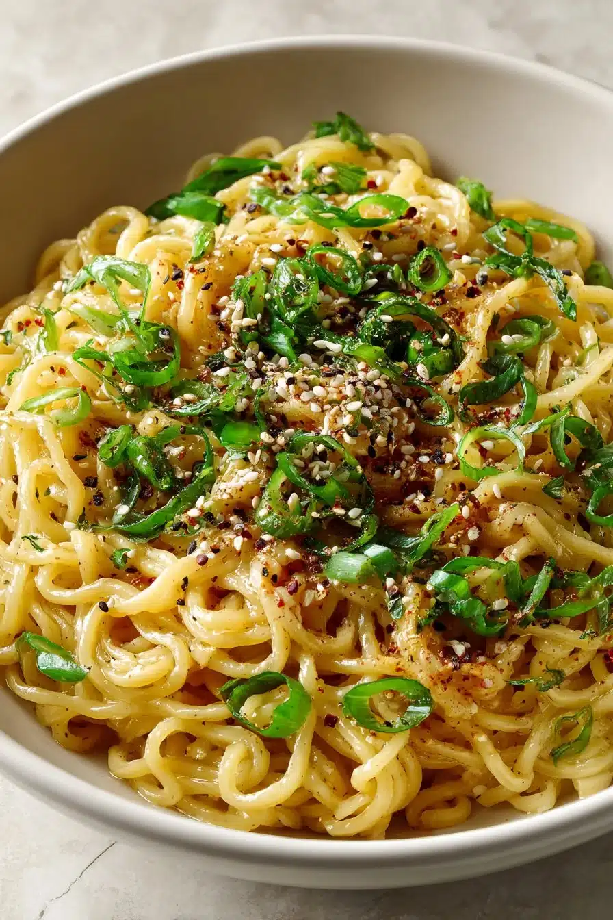 Sesame Garlic Butter Asian Noodle Recipe sesame garlic butter asian noodle recipe 2026 06 09 031836