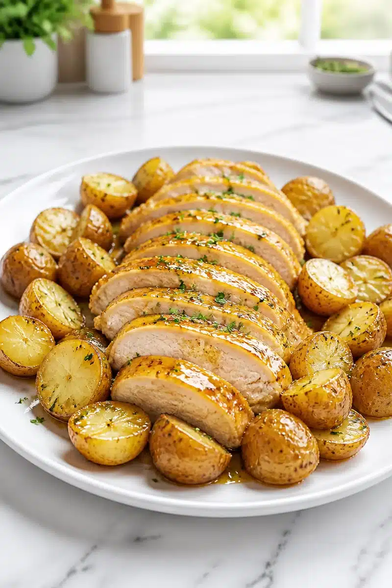 Sheet Pan Honey Mustard Turkey And Potatoes sheet pan honey mustard turkey and potatoes 2026 06 28 023756