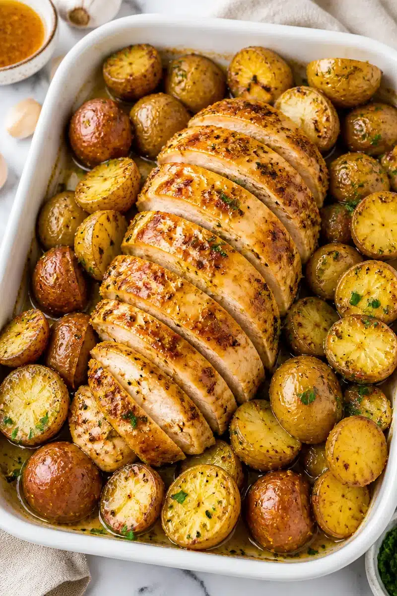 Sheet Pan Honey Mustard Turkey And Potatoes sheet pan honey mustard turkey and potatoes 2026 06 28 023817 2