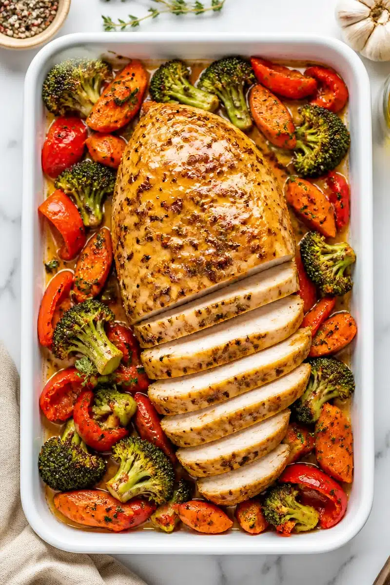 Sheet Pan Honey Mustard Turkey Breast And Veggies sheet pan honey mustard turkey breast and veggies 2026 06 23 051143 2