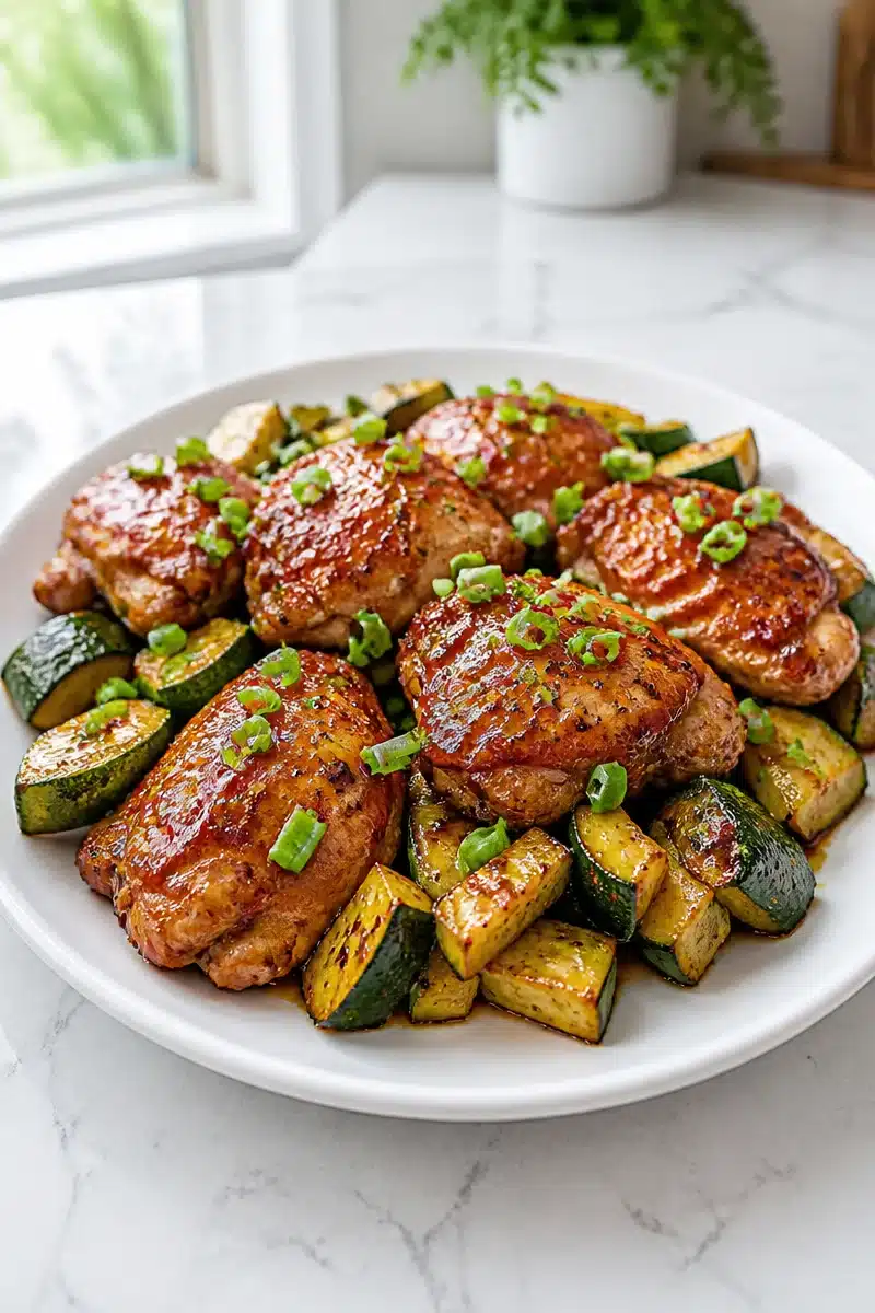 sheet pan honey sriracha chicken and zucchini 2026 06 25 204158