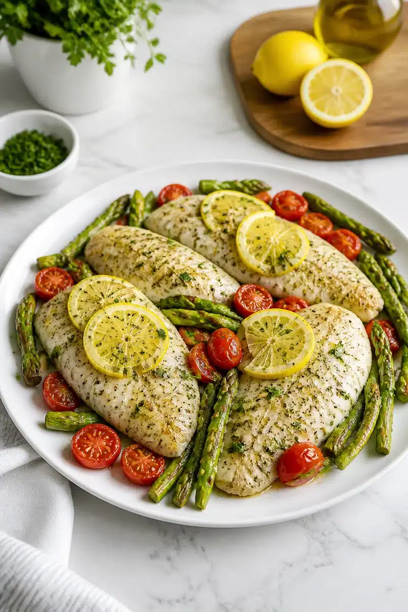 sheet pan lemon herb tilapia 2026 06 19 031252