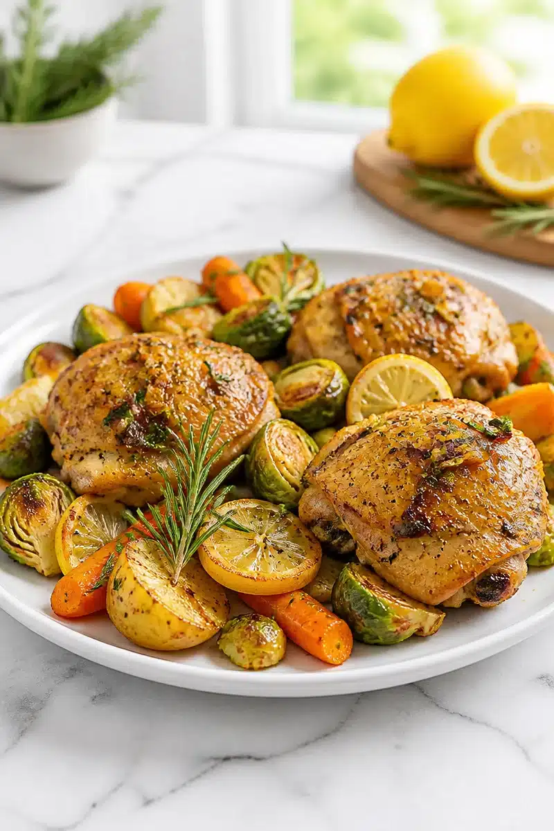 Sheet Pan Lemon Rosemary Chicken Recipe sheet pan lemon rosemary chicken recipe 2026 06 18 042440