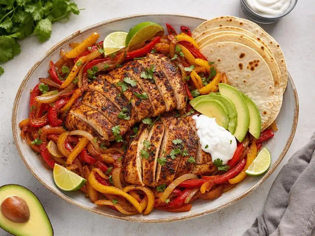 sheet pan oven baked chicken fajita 2026 06 13 033026