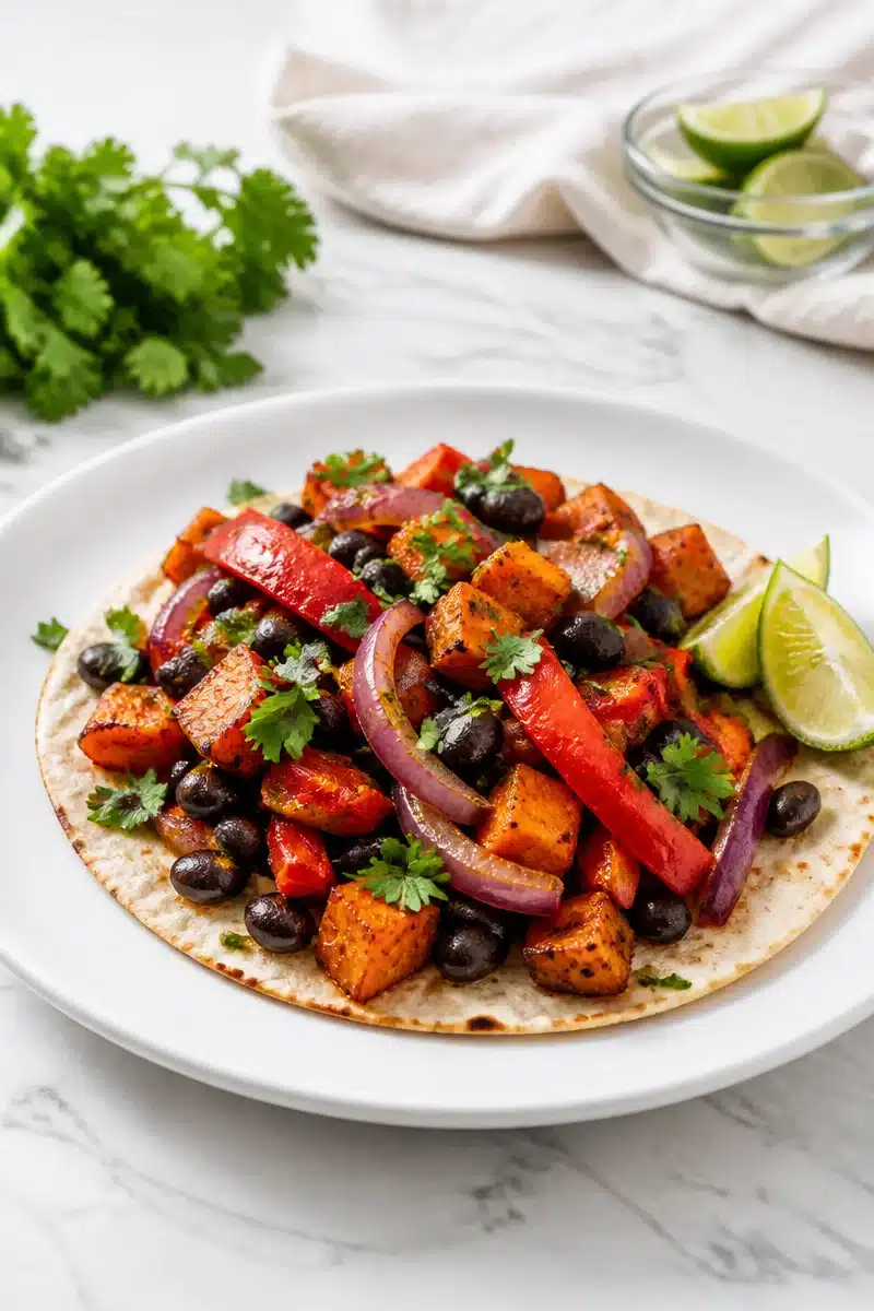 Sheet Pan Sweet Potato Black Bean Fajita sheet pan sweet potato black bean fajita 2026 06 20 160416