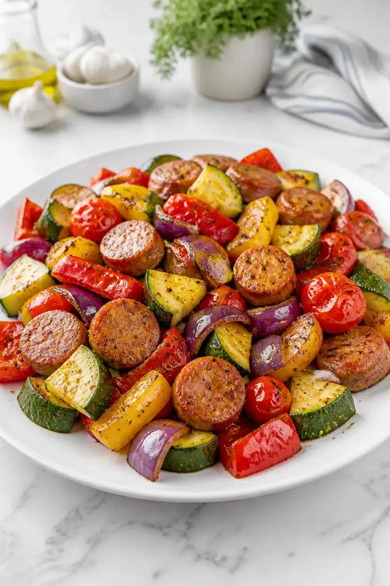 sheet pan turkey sausage and summer vegetable roas 2026 06 26 212806