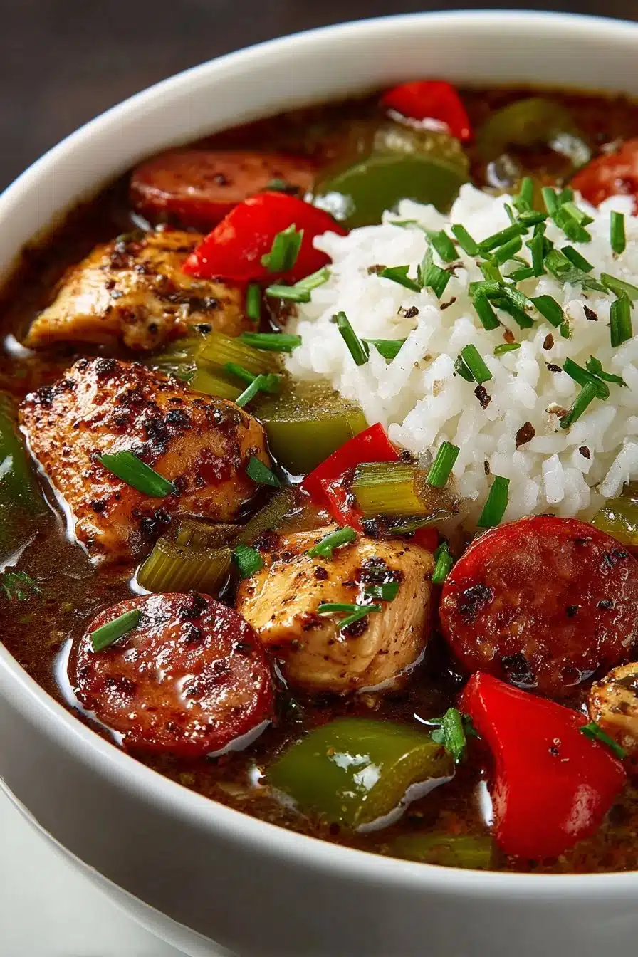 Slow Cooker Chicken and Sausage Gumbo slow cooker chicken and sausage gumbo 2026 06 11 022722 2