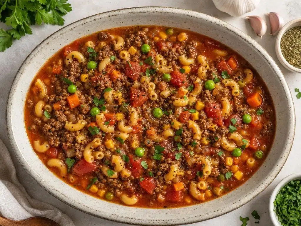 Slow Cooker Macaroni Hamburger Soup slow cooker macaroni hamburger soup 2026 06 13 033008