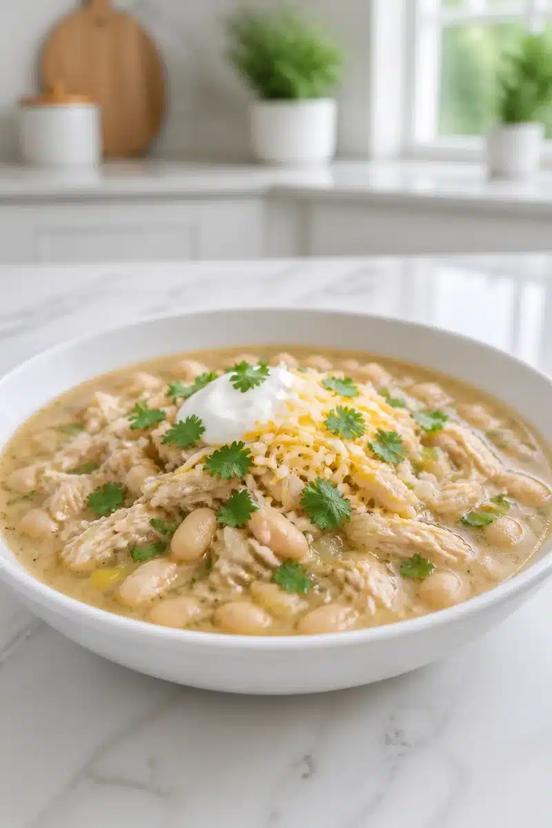 Slow Cooker White Chicken And White Bean Chili slow cooker white chicken and white bean chili 2026 06 29 192525