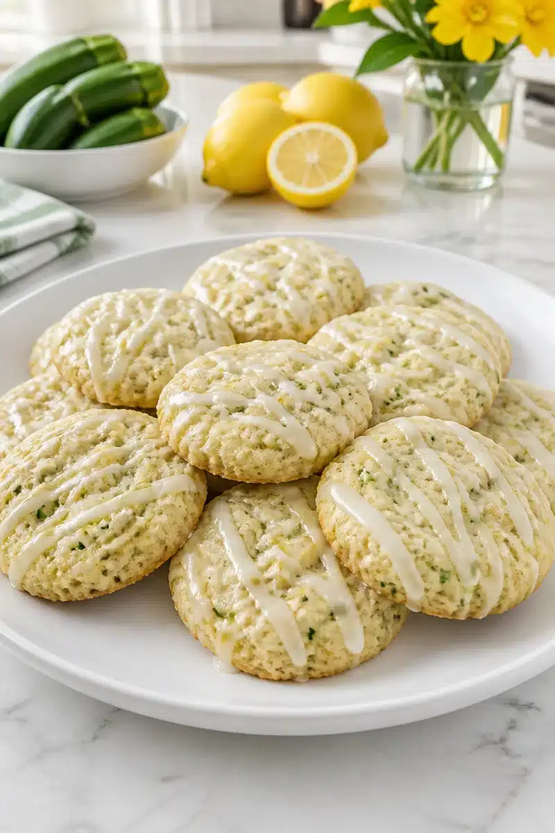 Soft Baked Lemon Glazed Zucchini Cookies soft baked lemon glazed zucchini cookies 2026 06 25 205137