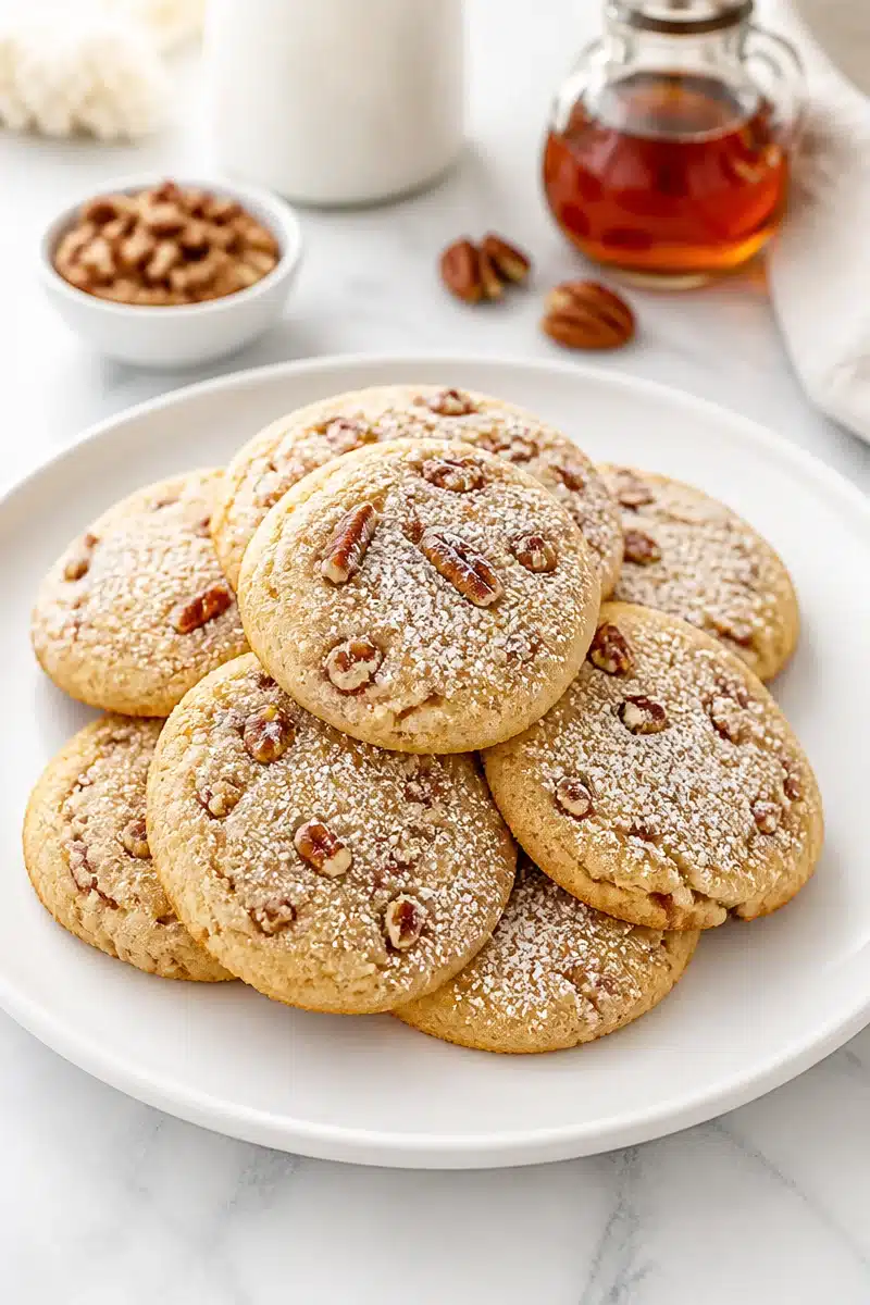 Soft Baked Maple Pecan Shortbread Cookies soft baked maple pecan shortbread cookies 2026 06 28 022008