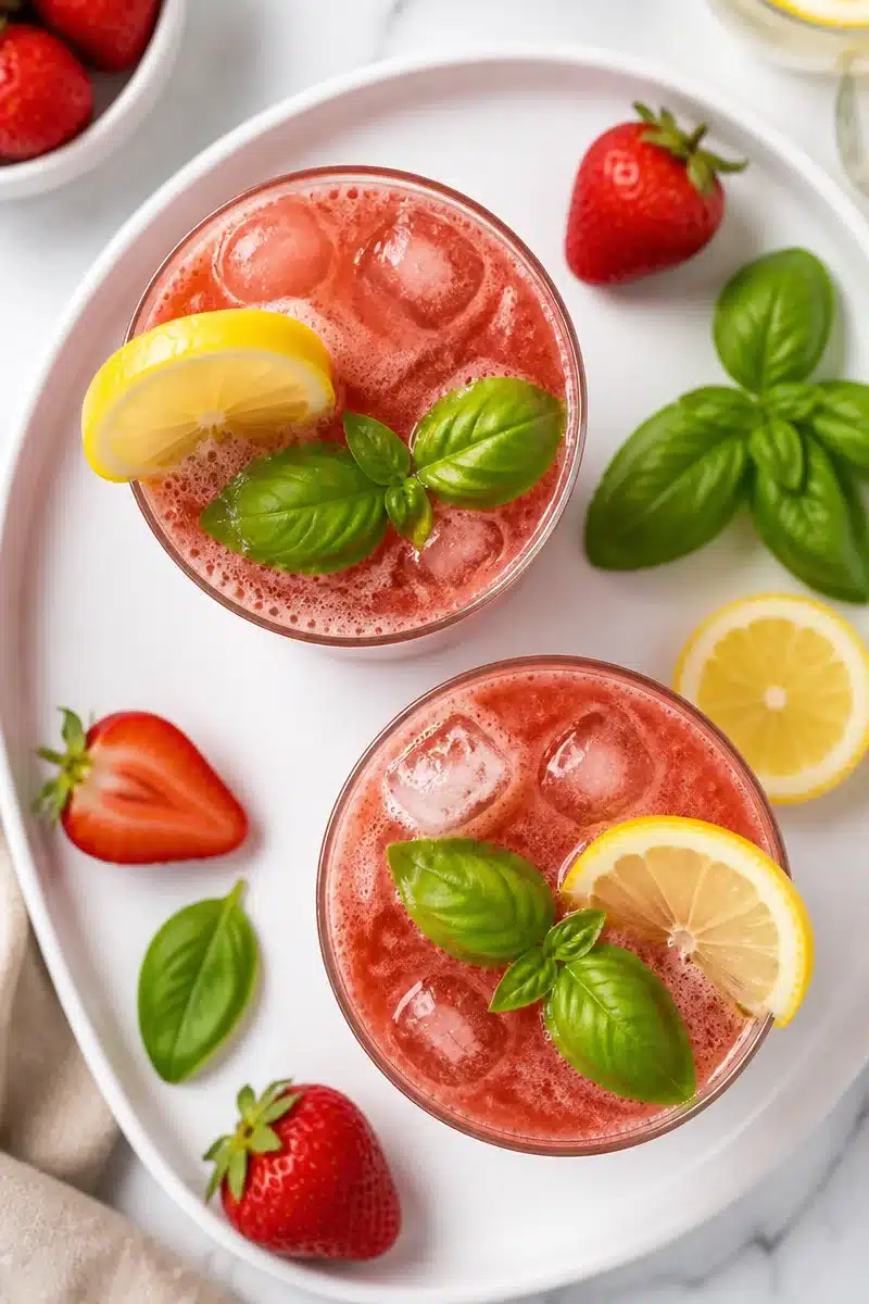 Sparkling Strawberry Basil Mocktail Drink sparkling strawberry basil mocktail drink 2026 06 25 205218 2