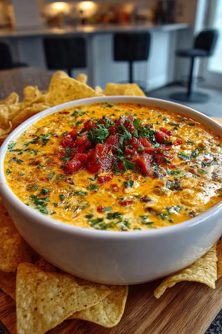 Spicy Green Chile Cheese Rotel Dip spicy green chile cheese rotel dip 2026 06 10 023033