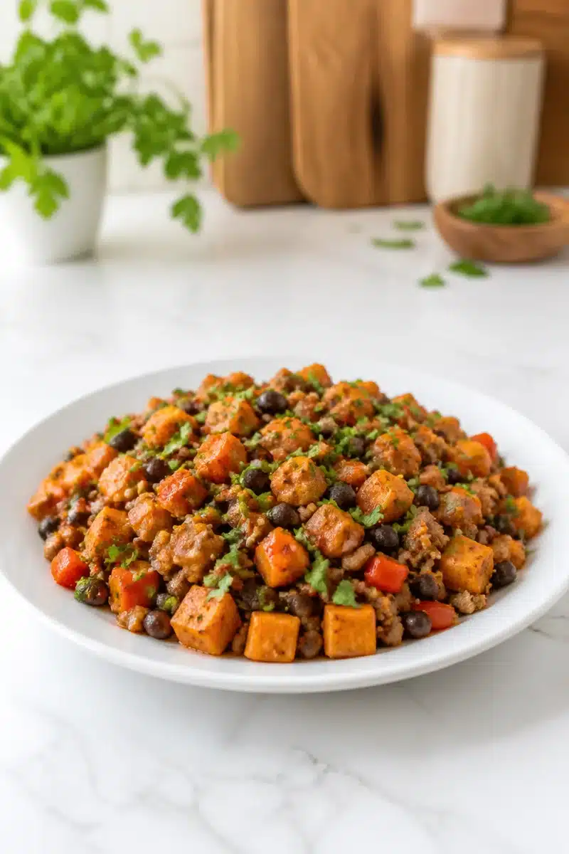 Spicy Ground Turkey And Sweet Potato Skillet spicy ground turkey and sweet potato skillet 2026 06 26 212756