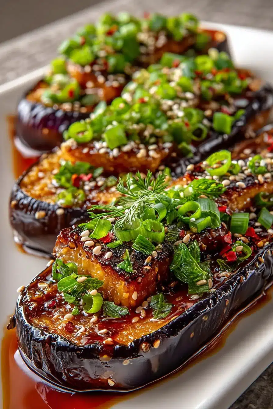 Spicy Miso Glazed Japanese Eggplant spicy miso glazed japanese eggplant 2026 06 10 024259