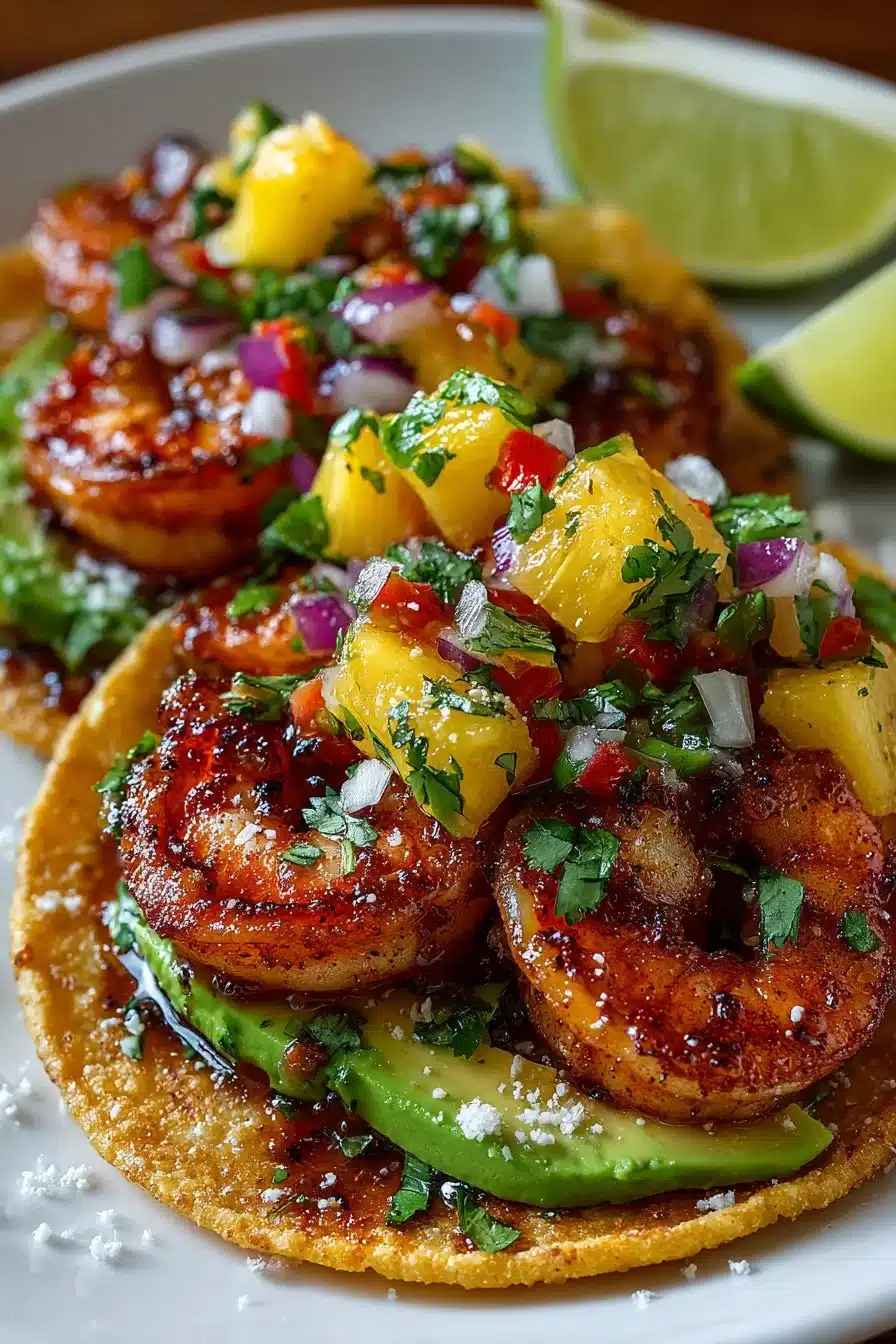 Spicy Pineapple Salsa Shrimp Tostada spicy pineapple salsa shrimp tostada 2026 06 10 022513 2