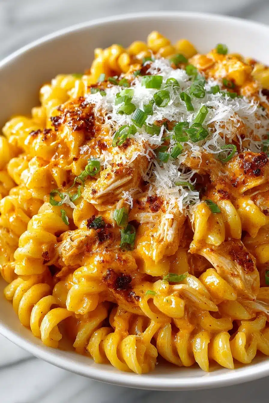 Spicy Ranch and Cheese Buffalo Chicken Pasta Skillet spicy ranch and cheese buffalo chicken pasta skill 2026 06 05 044922 2