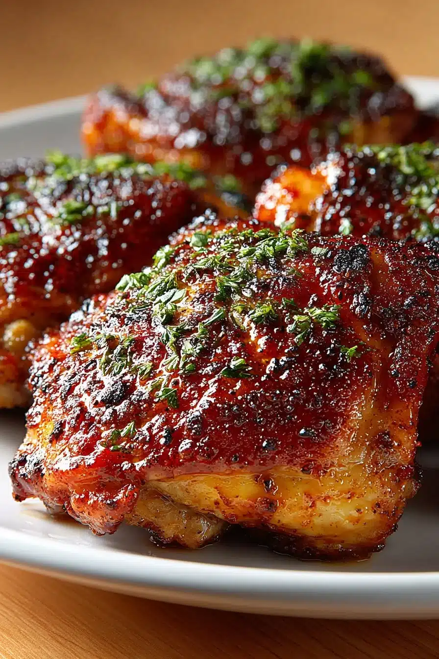 sweet and spicy dry rub smoked chicken thighs 2026 06 05 045144