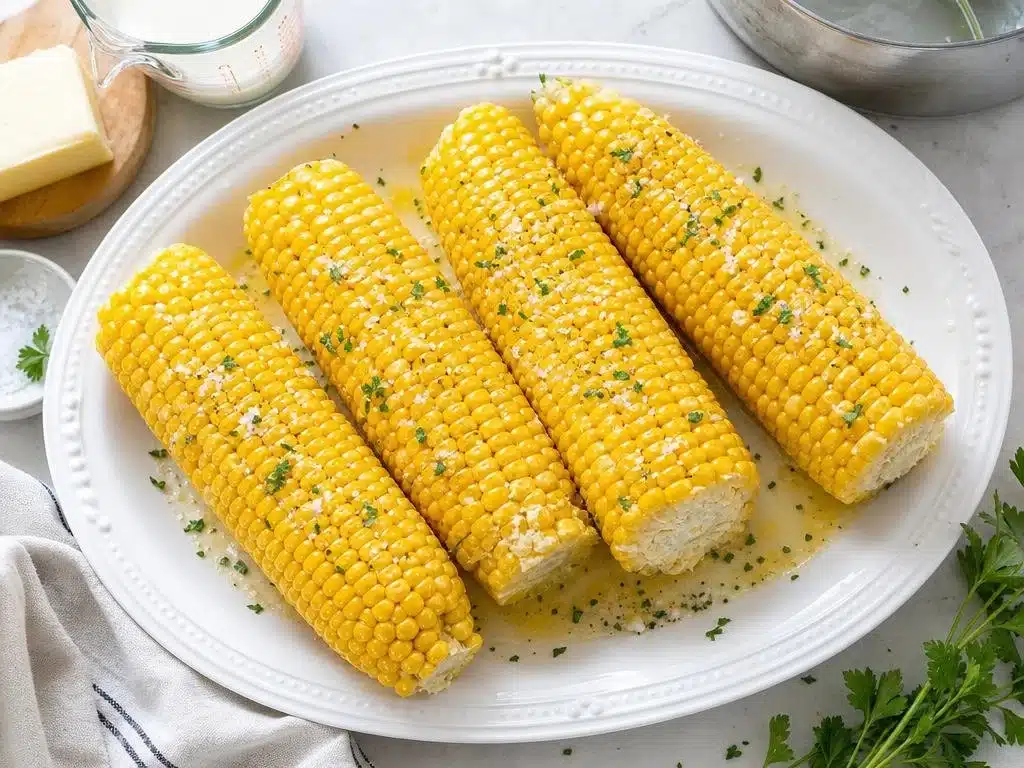 Sweet Butter Milk Boiled Corn on the Cob sweet butter milk boiled corn on the cob 2026 06 13 032959