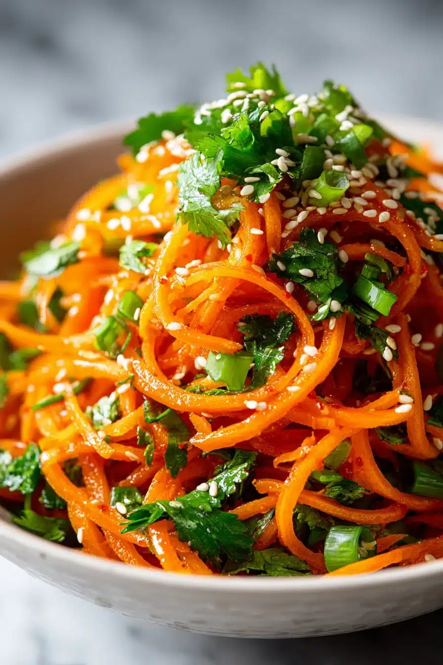 sweet chili and cilantro asian carrot salad 2026 06 09 031800