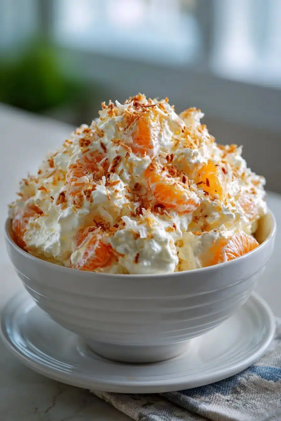 Sweet Marshmallow Orange Fluff Salad sweet marshmallow orange fluff salad 2026 06 11 021818