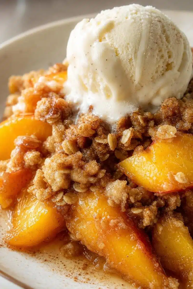 Sweet Summer Peach Crisp Recipe sweet summer peach crisp recipe 2026 06 16 034022 2