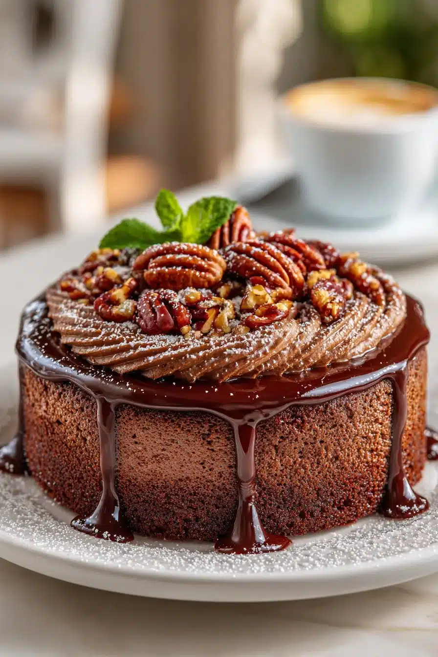 Traditional Southern Pecan Fudge Chocolate Cake traditional southern pecan fudge chocolate cake 2026 06 05 045559